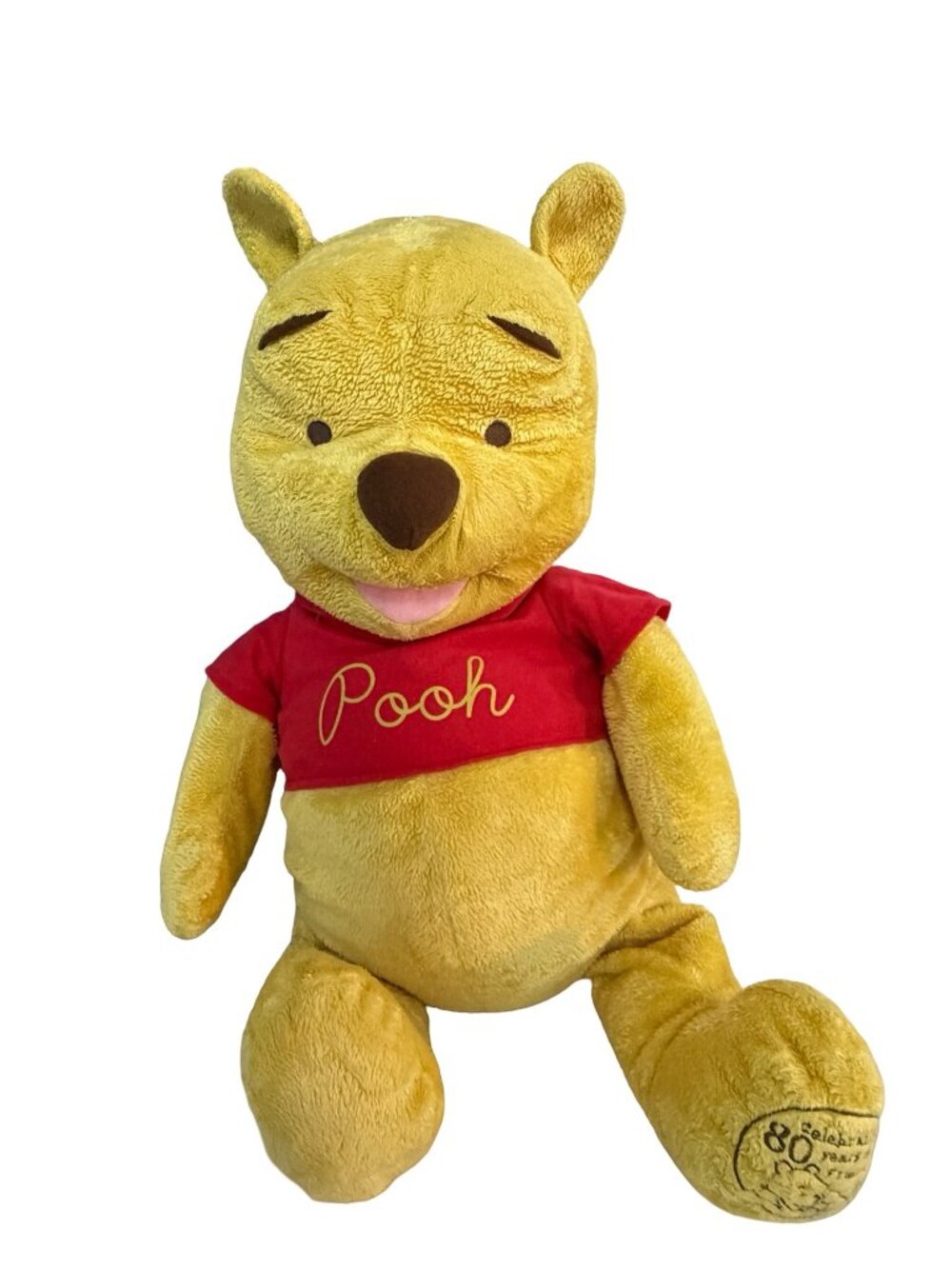2005 Disney Winnie the Pooh 80 Years Friendship Plush 24" Fisher Price H9025